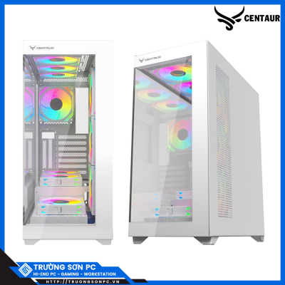 Vỏ Case CENTAUR CT-NOVA White | ATX Mid Tower