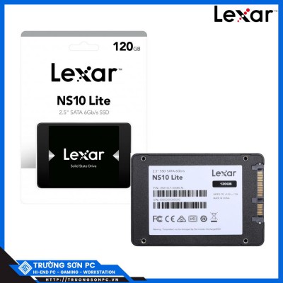 Ổ Cứng SSD LEXAR NS10 120GB Sata3 2.5-inch 6Gb/s (LNS10LT-120BCN)