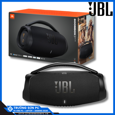 Loa Bluetooth JBL BOOMBOX 3 Wifi (Black) | Hàng Chính hãng PGI