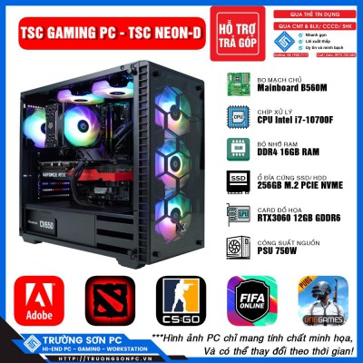 PC GAMING | TSC GAMING PC - TSC NEON-D