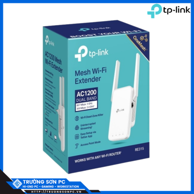 Bộ Mở Rộng Sóng Wi-Fi TP-Link RE315 AC1200 | Wireless 1200Mbps