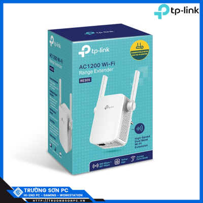 Bộ Mở Rộng Sóng Wi-Fi TP-Link RE305 V4 AC1200 | Wireless 1200Mbps