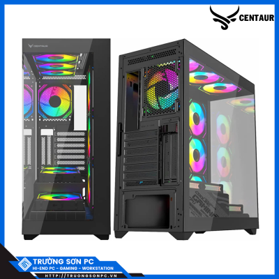 Vỏ Case CENTAUR CT-NOVA Black | ATX Mid Tower