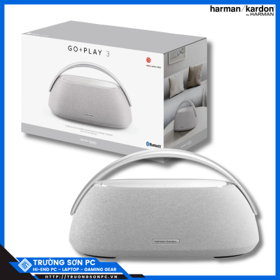 Loa Bluetooth Harman Kardon GO+PLAY 3 (Silver) | Hàng Chính hãng PGI